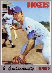 1970 Topps Baseball Cards      446     Billy Grabarkewitz RC